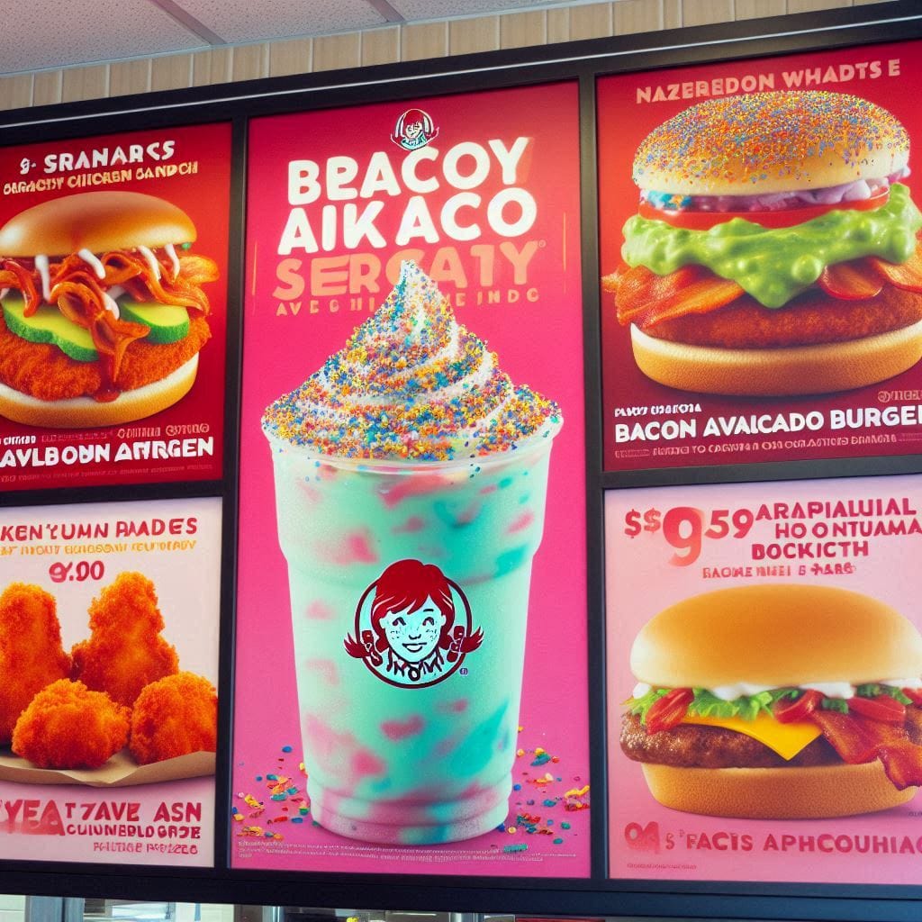 wendy's menu